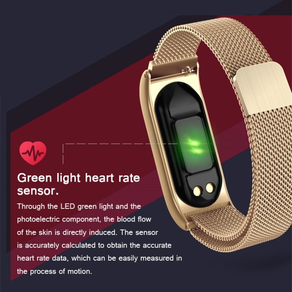 BioSync NZ - B29 Smart Band Waterproof Track Sleep & Fitness
