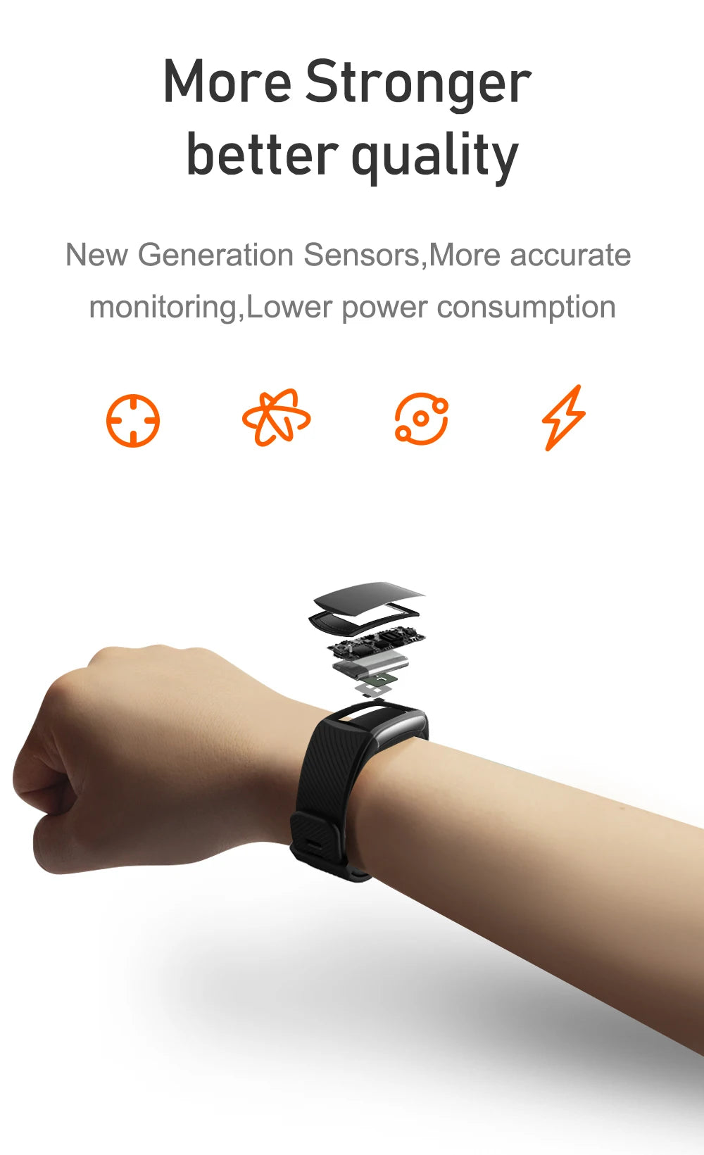 BioSync NZ - Bluetooth Exercise Monitoring Bracelet